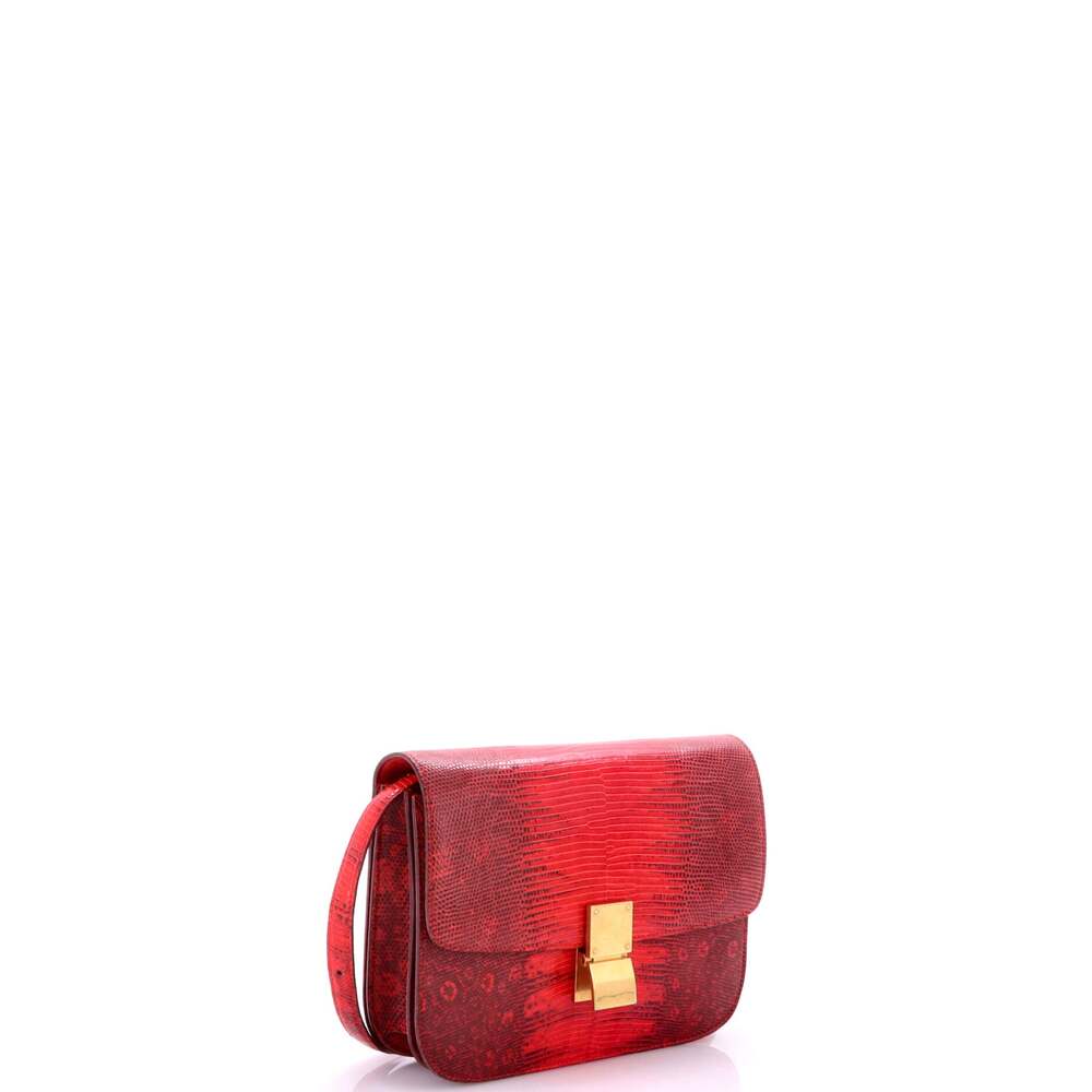 Celine Classic Box Bag Lizard Medium #224716C20B - Picture 2 of 8